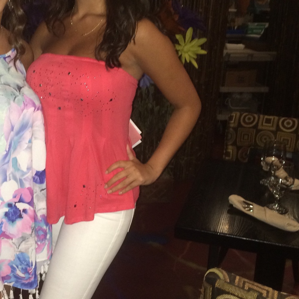 Pink Tube Top - Picture 2 of 2